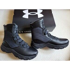 NIB Under Armour UA Stellar G2 Tactical Boots Black 3024946-001, Size 12